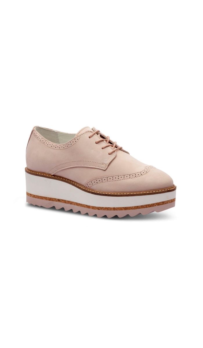 Zapatos cuero rosa Emelie-0-01